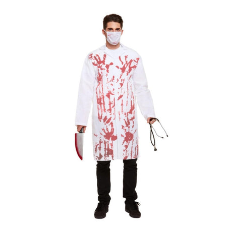 Henbrandt - Bloody Doctor Costume - Men - Fancy Dress Central