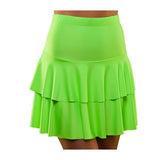 Wicked Costumes - 80s Ra Ra Skirt (Neon Green) - Women - Fancy Dress Central