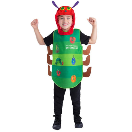 Smiffys - The Very Hungry Caterpillar Costume - Child - Fancy Dress Central