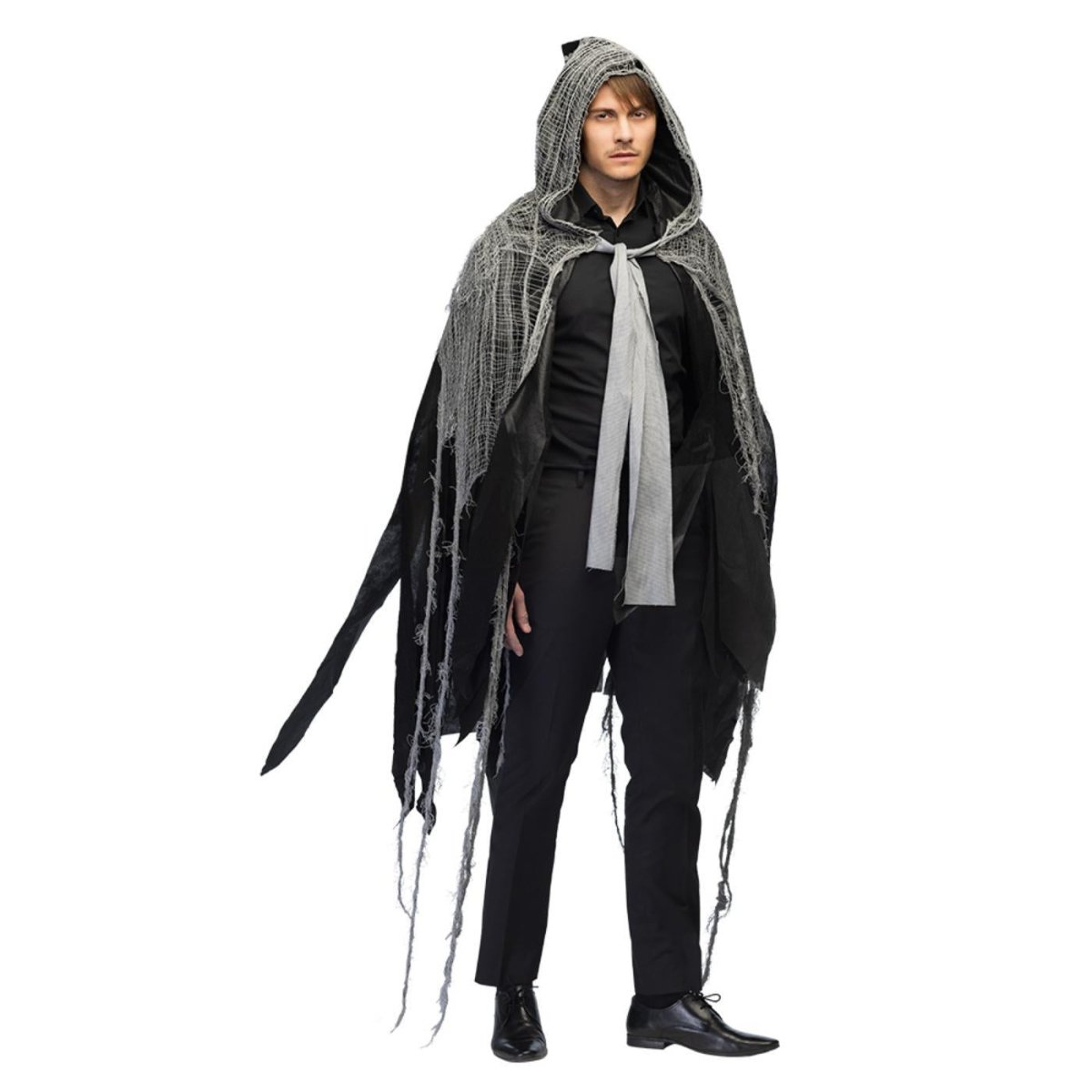 Boland - Gloom Hooded Cape - Adult - Fancy Dress Central