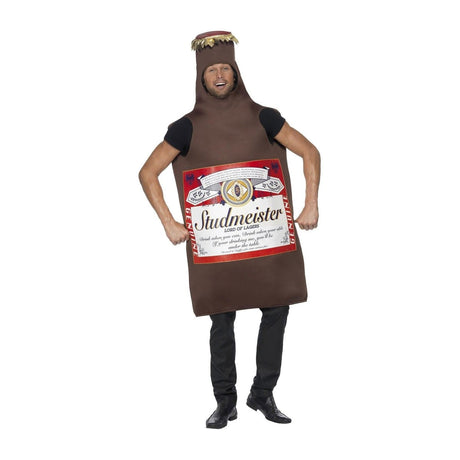 Smiffys - Studmeister The Lord of Lagers Beer Costume - Mens - Fancy Dress Central