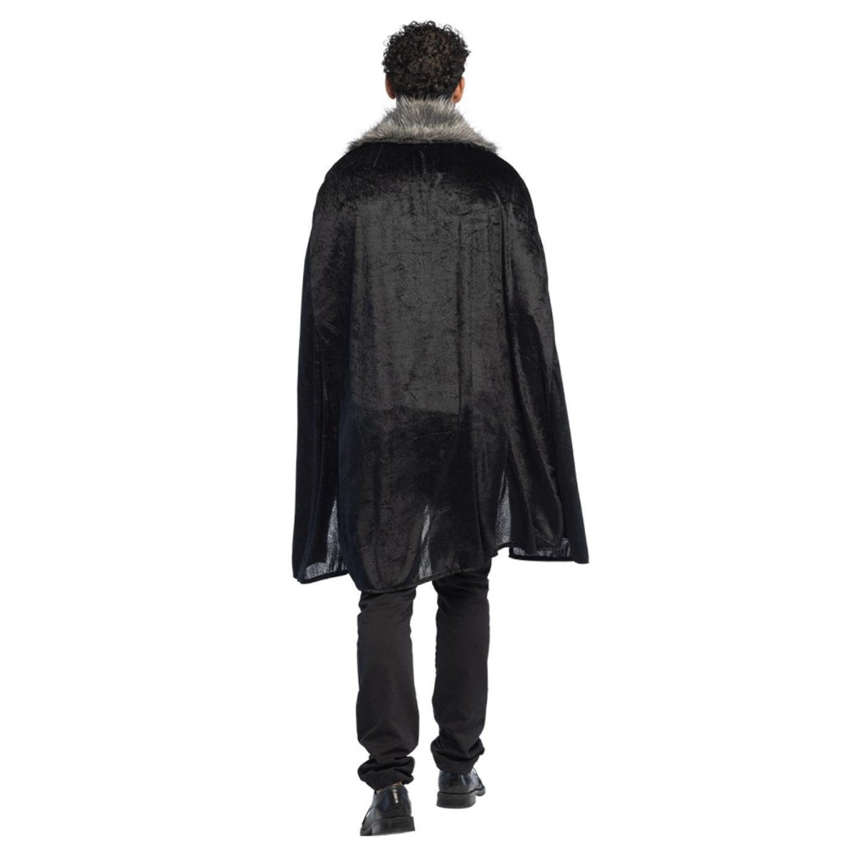 Boland - Crimson Cape (Black) - Adult - Fancy Dress Central
