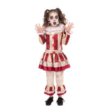Carnevil Clown Costume - Girls
