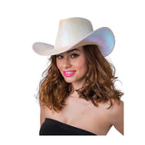 Iridescent Texan Cowboy Hat - Adult