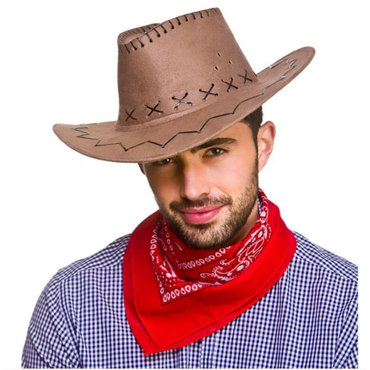 Wicked Costumes Ltd - Cowboy Bandana (Red) - Adult - Fancy Dress Central