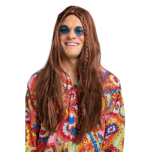 Wicked Costumes Ltd - Hippie Shades (Blue) - Adults - Fancy Dress Central