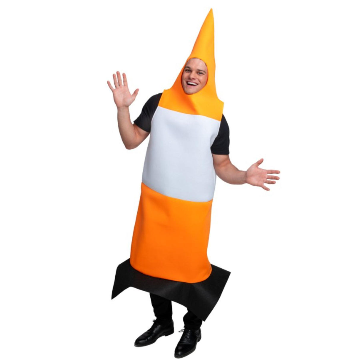 Funny Traffic Cone Costume - Adult