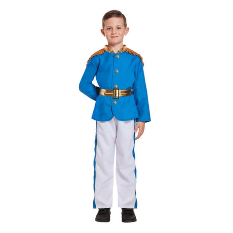 Henbrandt - Handsome Prince Costume - Boys - Fancy Dress Central