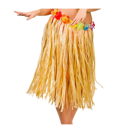 Wicked Costumes - Hula Skirt 60cm (Natural) - Women - Fancy Dress Central