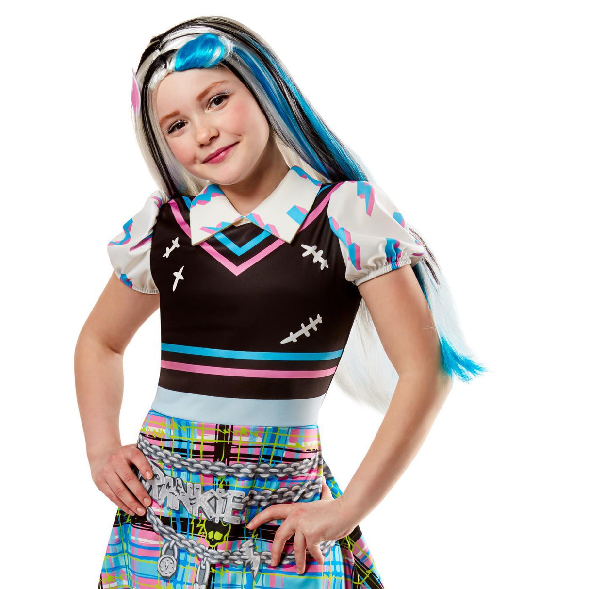 Frankie Stein Monster High Wig - Girls