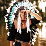 Snow Wolf Headdress - Adult