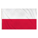 Henbrandt - Poland Flag (5ft x 3ft) - Fancy Dress Central