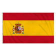 Henbrandt - Spain Flag (5ft x 3ft) - Fancy Dress Central