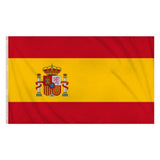 Henbrandt - Spain Flag (5ft x 3ft) - Fancy Dress Central