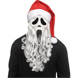 Wicked Costumes - Ghost Face Santa Mask - Adult - Fancy Dress Central