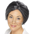 Smiffys - Granny Bun Wig - Adult - Fancy Dress Central