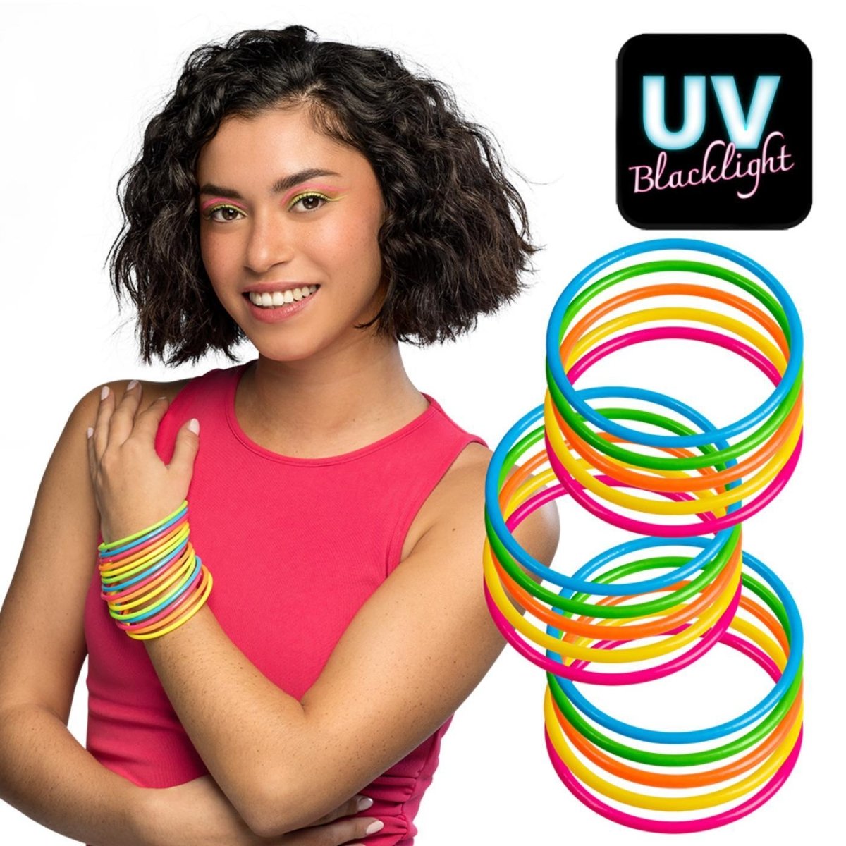 Boland - Rave Bracelets (15 Pack) - Adult - Fancy Dress Central