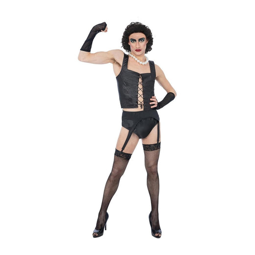 Smiffys - Rocky Horror Show Frank N Furter Costume - Men - Fancy Dress Central