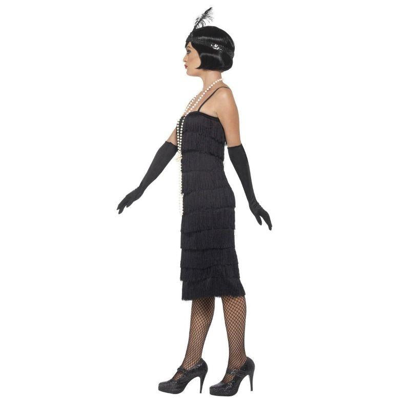 Black Flapper Costume - Women
