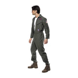 Green Top Gun Pilot Costume - Men