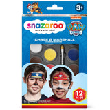 Paw Patrol Face Paint Kit - Chase & Marshall