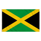 Henbrandt - Jamaica Flag (5ft x 3ft) - Fancy Dress Central