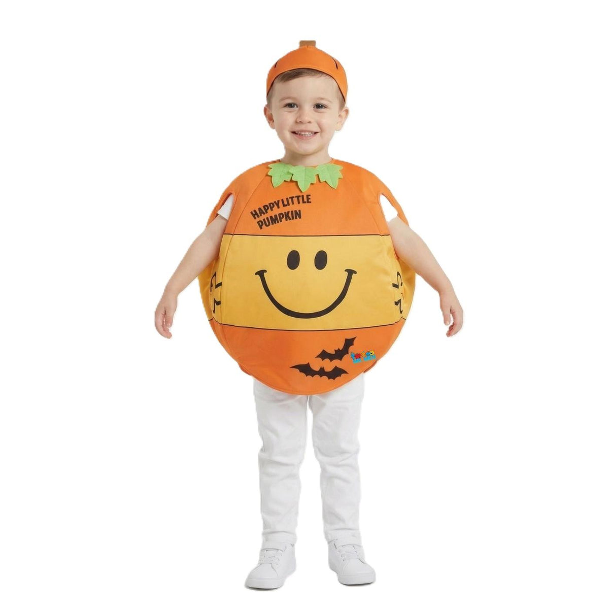 Mr Men Happy Little Pumpkin Costume - Child