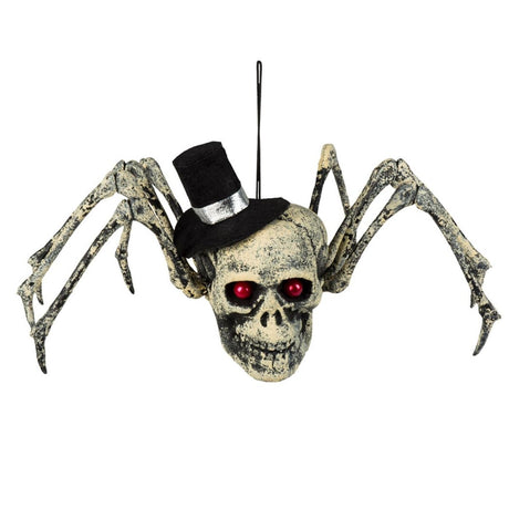 Boland - Spider Skull - Party Decoration - Fancy Dress Central