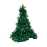 Wicked Costumes - Christmas Tinsel Tree Hat - Adult - Fancy Dress Central