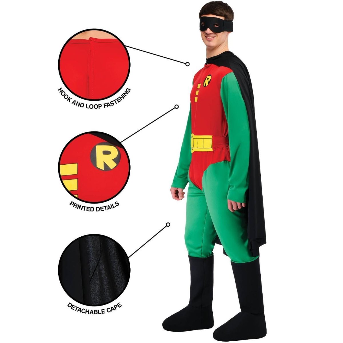 Rubies - Robin Costume - Men - Fancy Dress Central