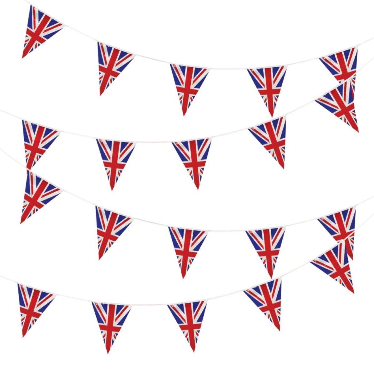 10m Union Jack Triangular Bunting