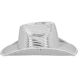 Boland - Bliss Cowboy Hat (Silver) - Adult - Fancy Dress Central