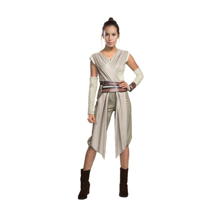 Rubies - Rey Deluxe Star Wars Costume - Women - Fancy Dress Central