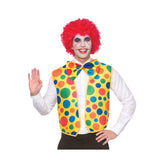 Wicked Costumes Ltd - Clown Waistcoat & Bowtie - Adult - Fancy Dress Central