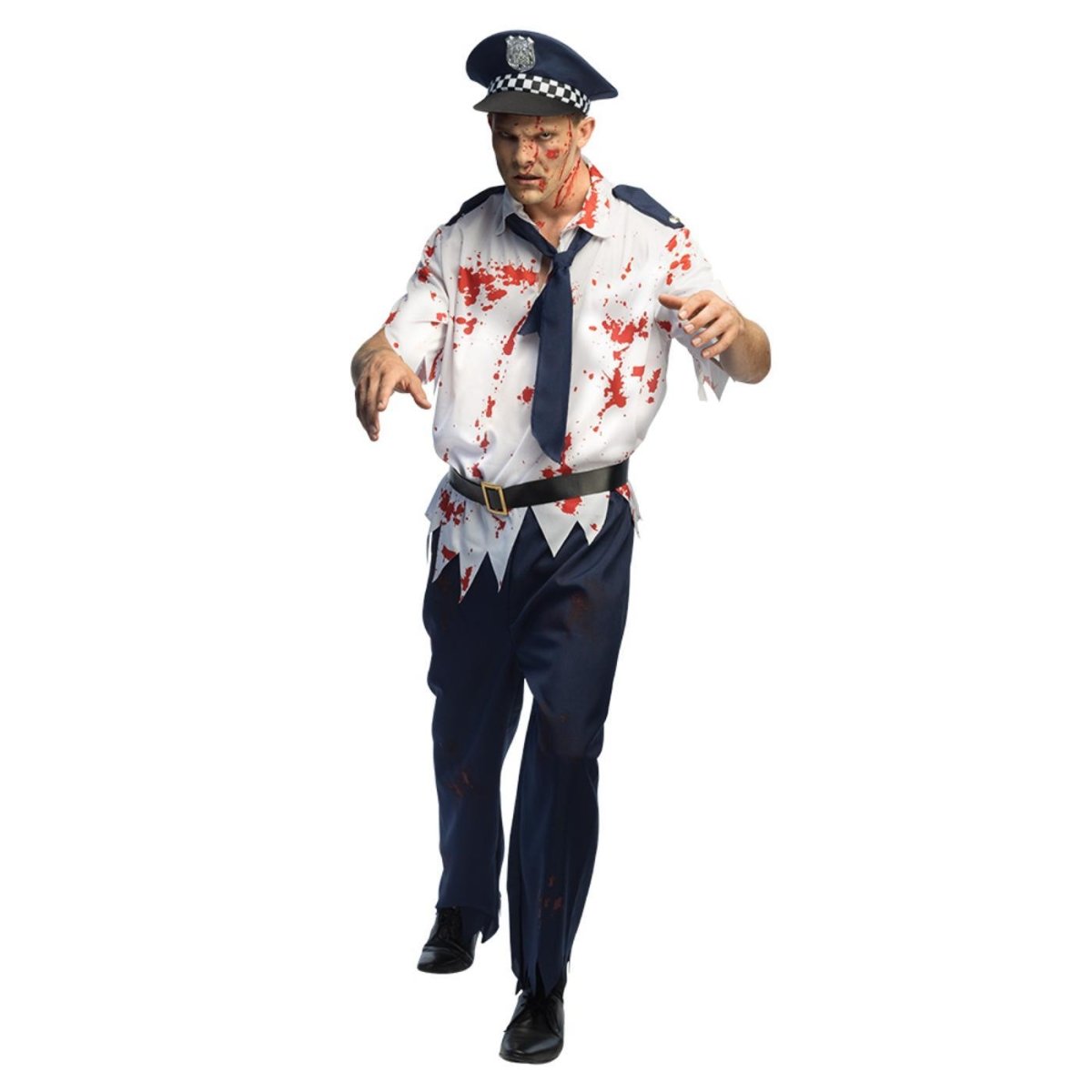 Boland - Zombie Police Walker Costume - Men - Fancy Dress Central