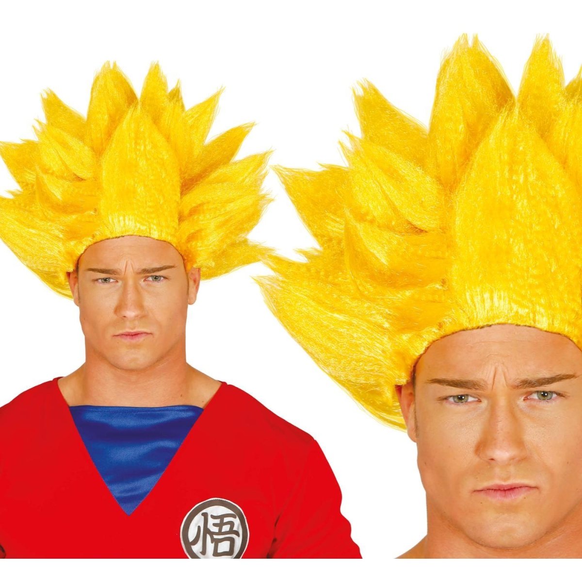 Fiestas Guirca - Martial Arts Warrior Wig (Blonde) - Men - Fancy Dress Central