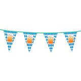 Boland - 6m Beer Party Triangular Bunting - Fancy Dress Central