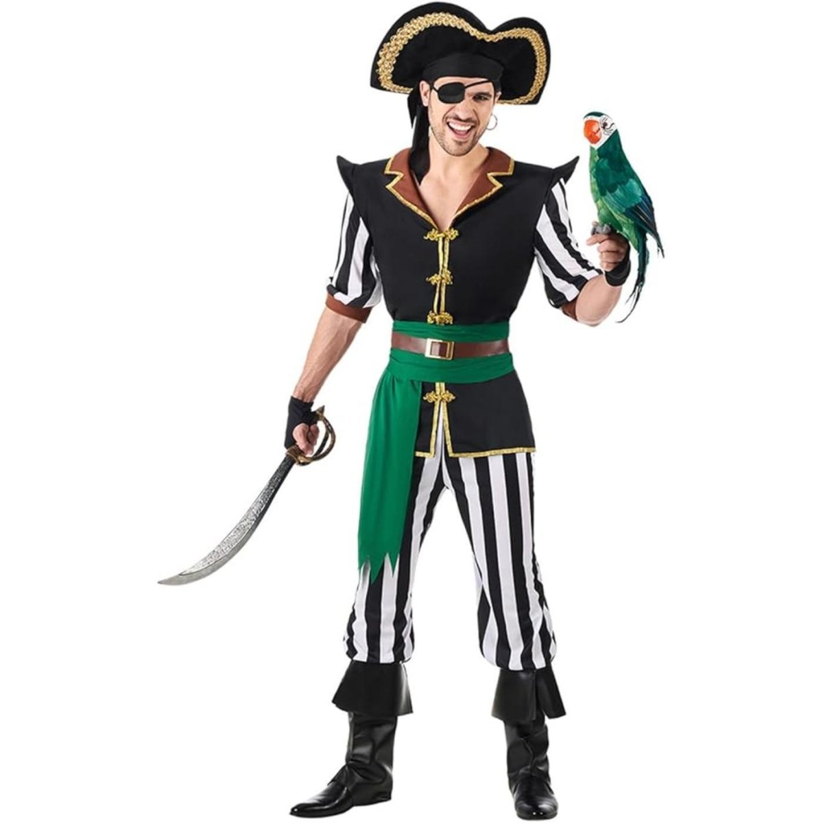Boland - Pirate Costume - Men - Fancy Dress Central