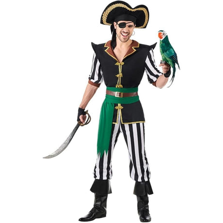 Boland - Pirate Costume - Men - Fancy Dress Central