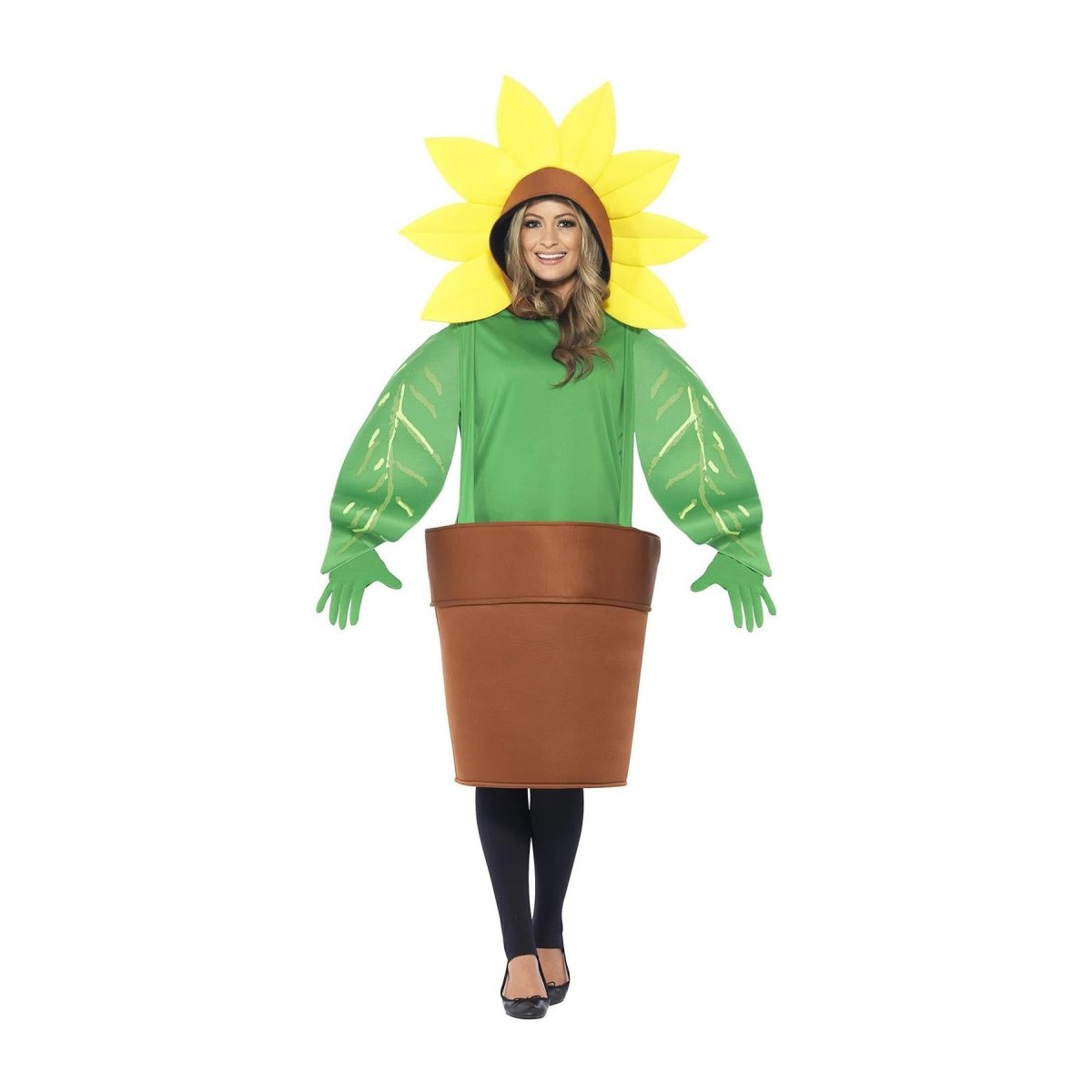 Smiffys - Sunflower Costume - Adult - Fancy Dress Central