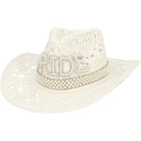 Boland - Summer Bride Cowboy Hat - Women - Fancy Dress Central
