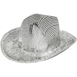 Groovy Cowboy Hat (Silver) - Adult