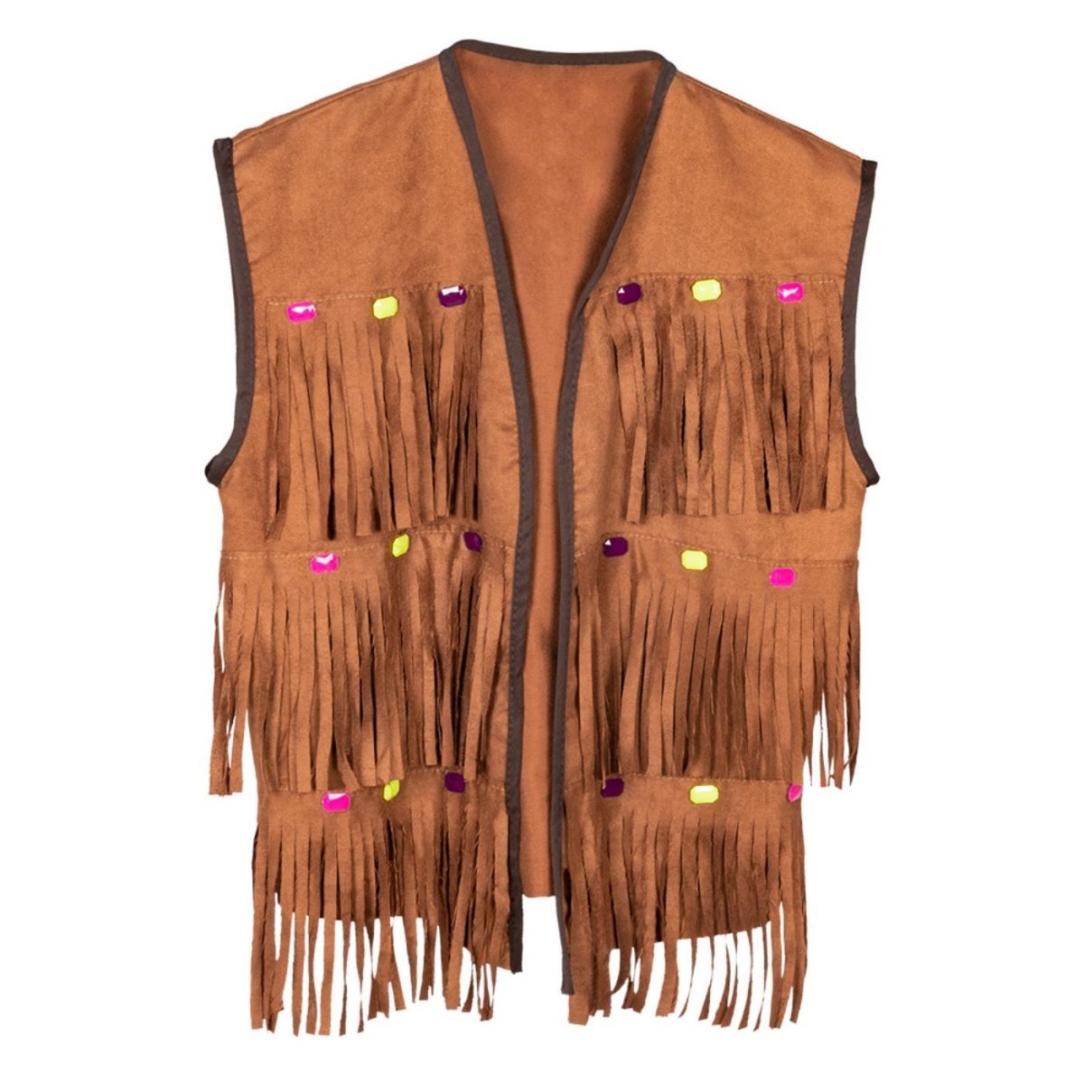 Boland - Hippie Vest - Women - Fancy Dress Central