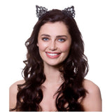 Wicked Costumes Ltd - Lace Cat Ears - Adult - Fancy Dress Central