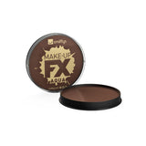 Smiffys - Make-Up FX Face and Body Paint - Dark Brown - Fancy Dress Central