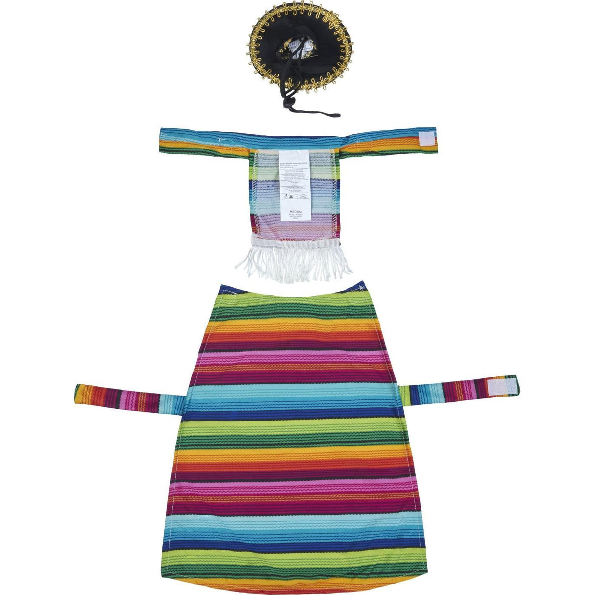 Mexican Serape Pet Costume