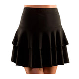 Wicked Costumes - 80s Ra Ra Skirt (Black) - Women - Fancy Dress Central