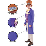 Rubies - Willy Wonka Costume - Men - Fancy Dress Central