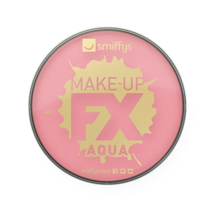 Smiffys - Make-Up FX Face and Body Paint - Pink - Fancy Dress Central