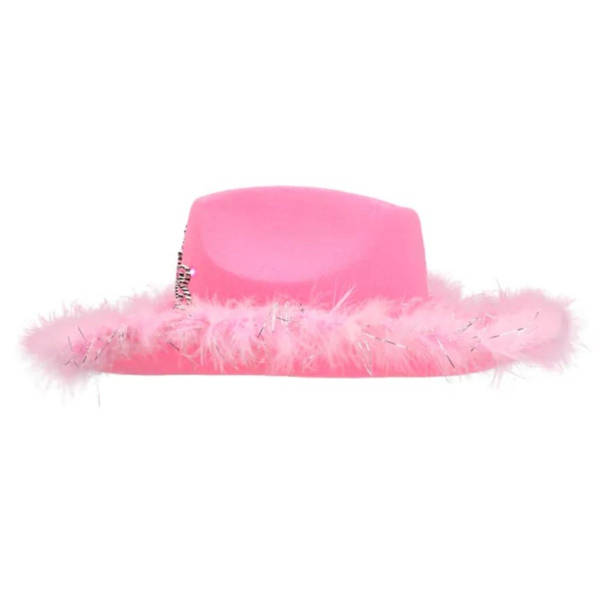 Boland - Blush Bandit LED Cowboy Hat - Women - Fancy Dress Central